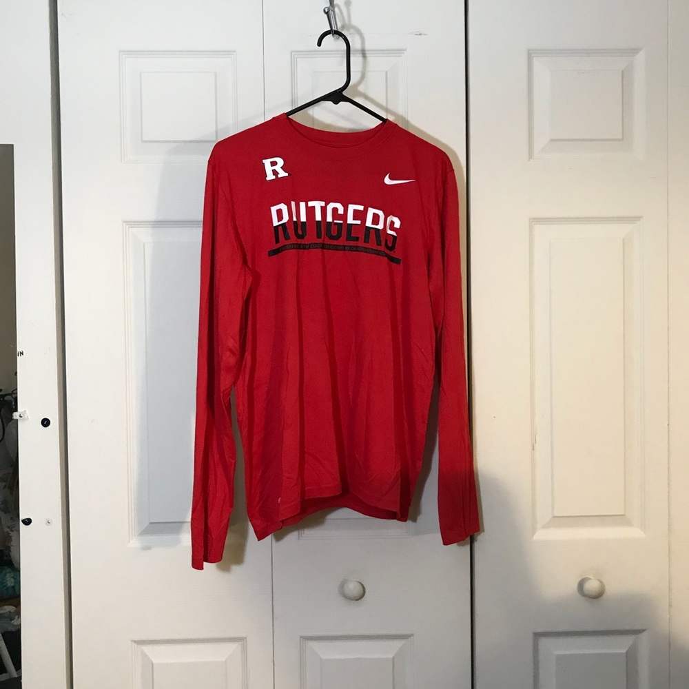 Nike Rutgers Dri-Fit Long Sleeve